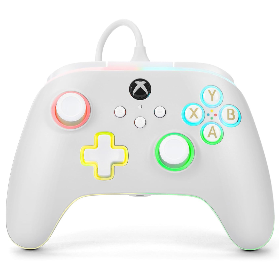PowerA Advantage Wired Controller + RGB LED Strip