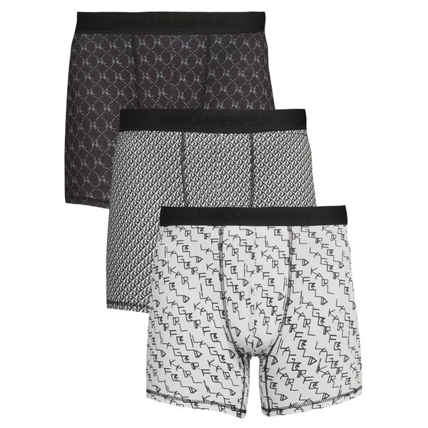3-Pack Karl Lagerfeld Paris Men's Karl Boxer Briefs