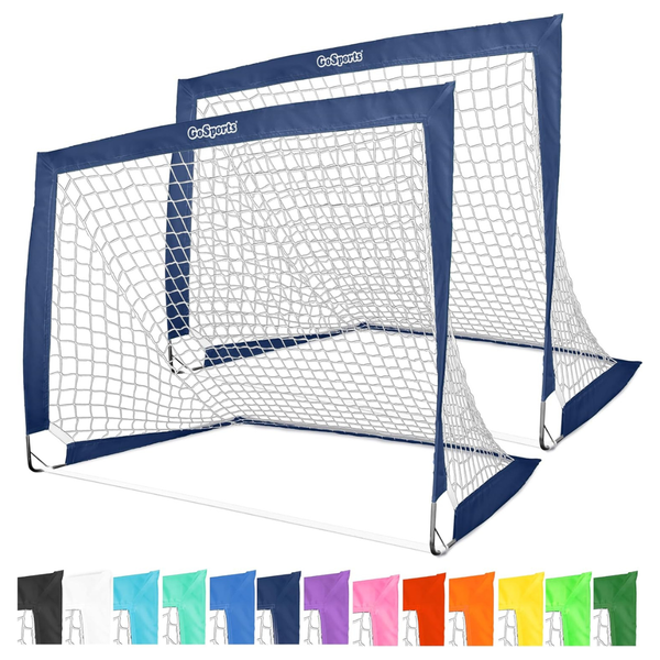 2-Set Team Tone 4' x 3' Tone Pop Up Nets Portable Soccer Goals