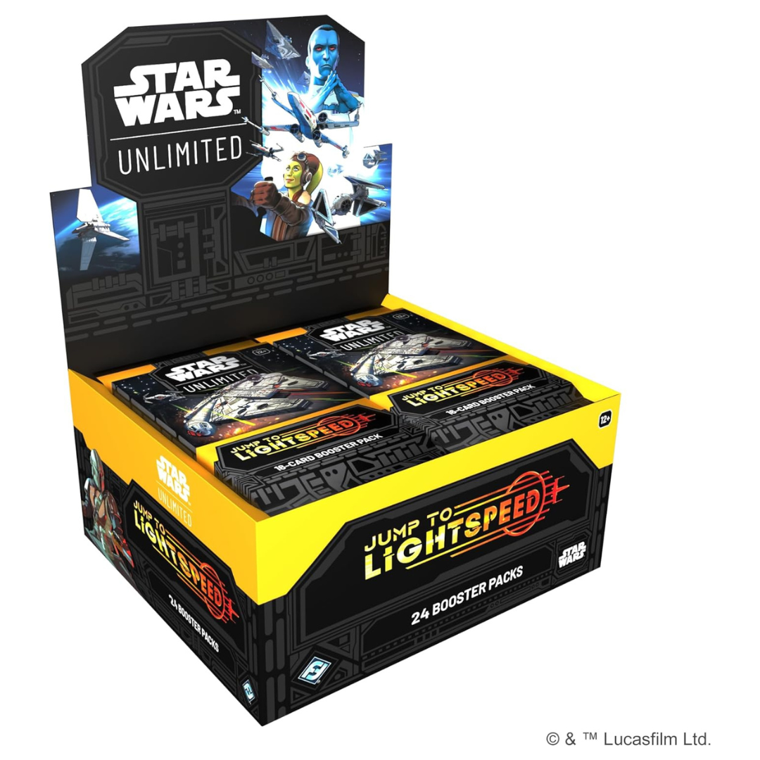 24-Set Asmodee Star Wars Unlimited Jump To Lightspeed Booster Packs