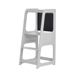 Dream On Me Explora Tower & Step Stool With Anti-slip Base (White)