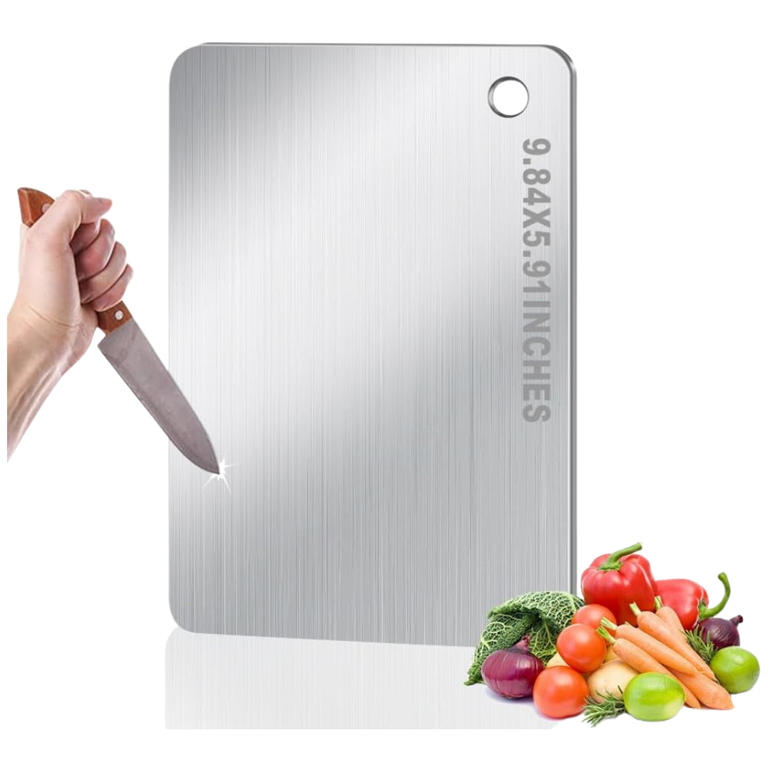 Double Sided Mini Stainless Steel Non Stick Cutting Board