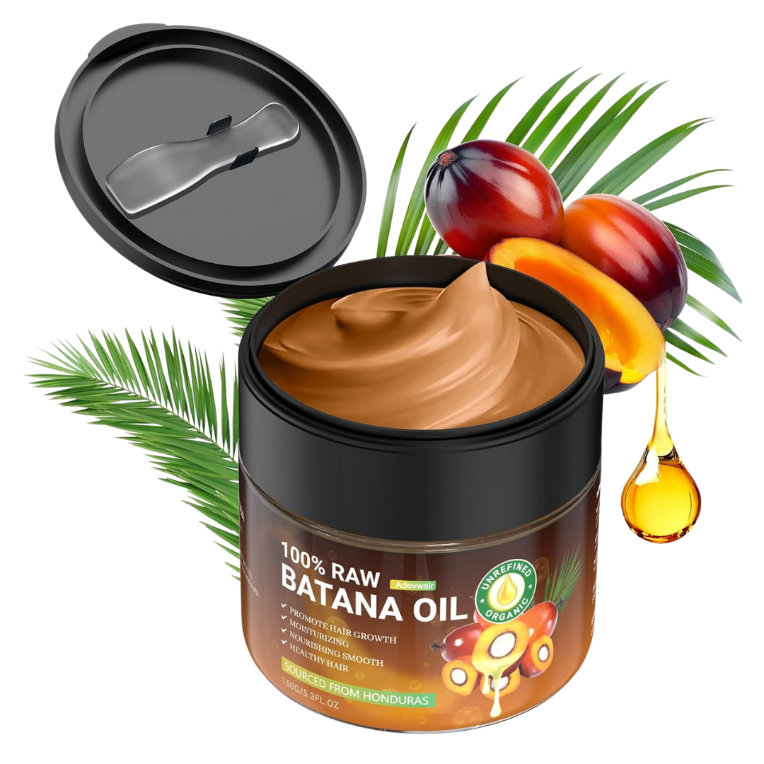 Dr Sebi 100% Pure Organic Hair Growth Batana Oil, 5.3oz