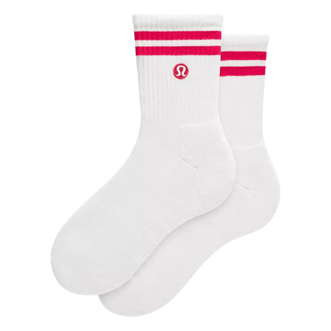 Lululemon Unisex Daily Essential Quarter Socks