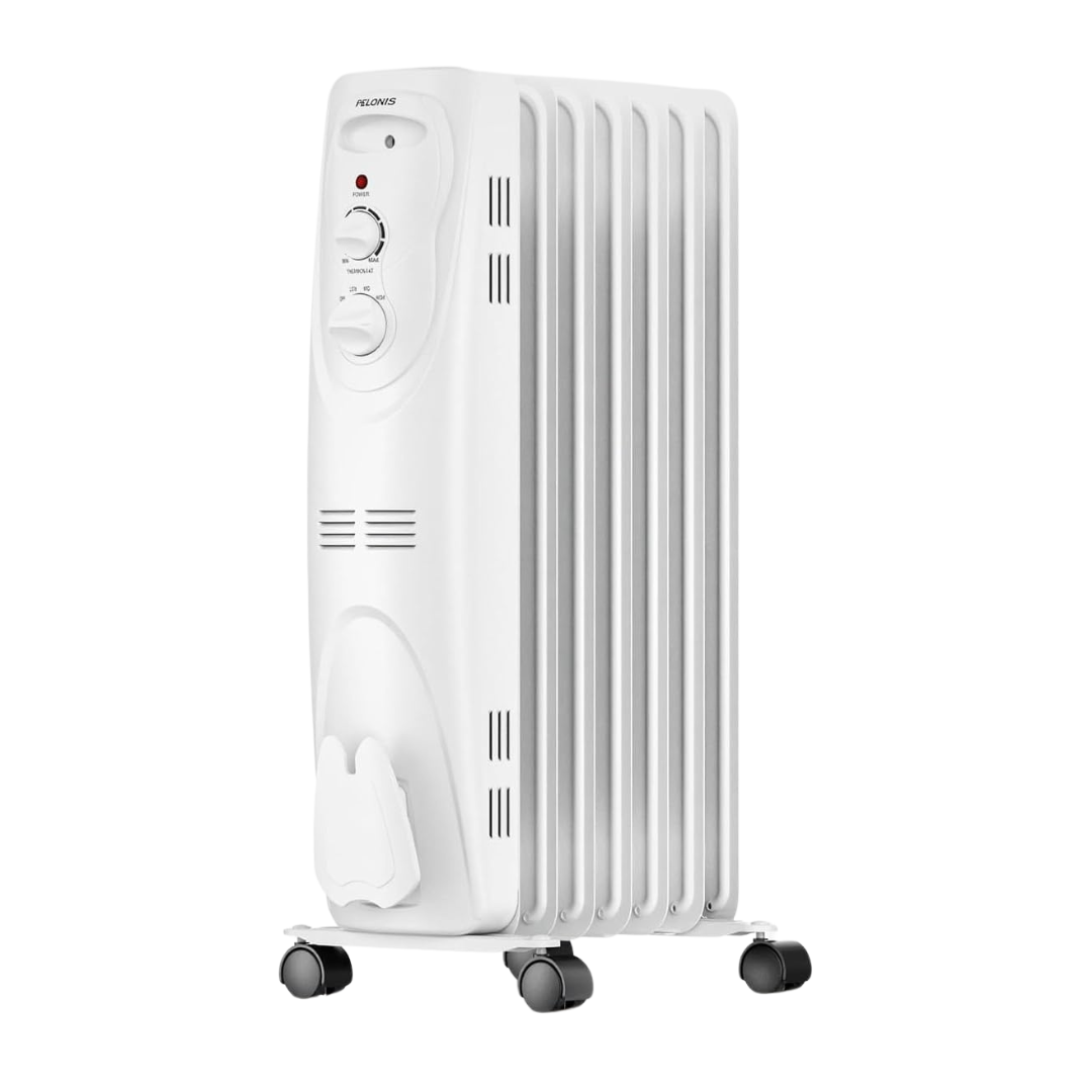 1500W Pelonis Basic Electric Oil Filled Radiator