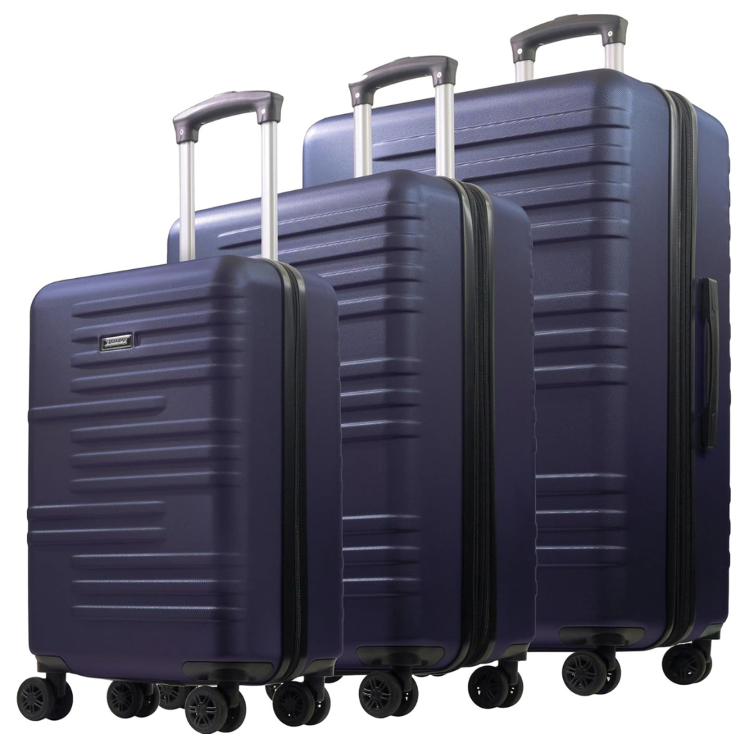 3-Piece American Dreamliner Rolling Luggage Set (22.5", 26.5",30")