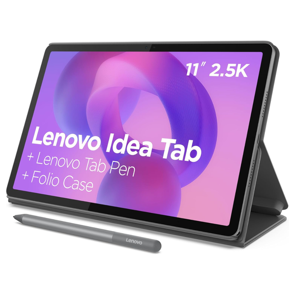 256GB Lenovo Idea Tab 11" 2.5K College Tablet + Tab Pen + Folio Case