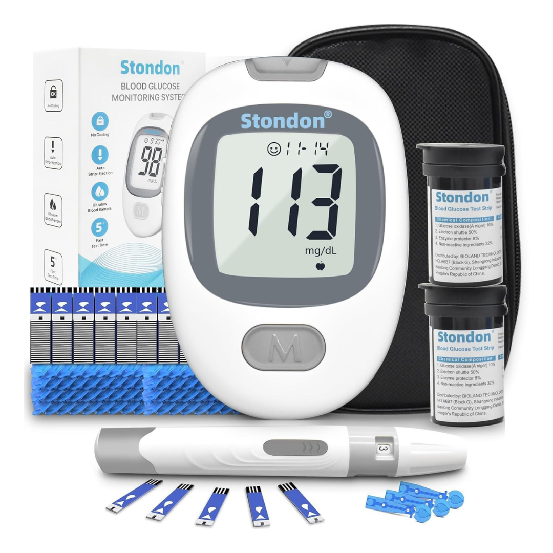 Stondon G430 Blood Glucose Monitor Kit W/100 Strips