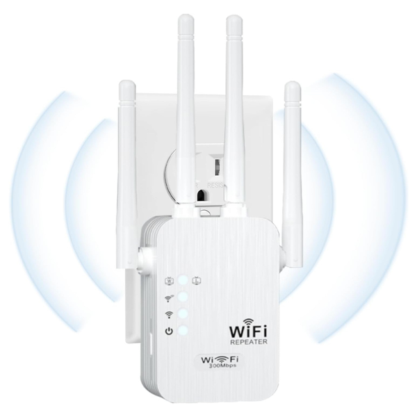 Xilkoze 2.4 GHz 2025 WiFi Extender & Signal Booster