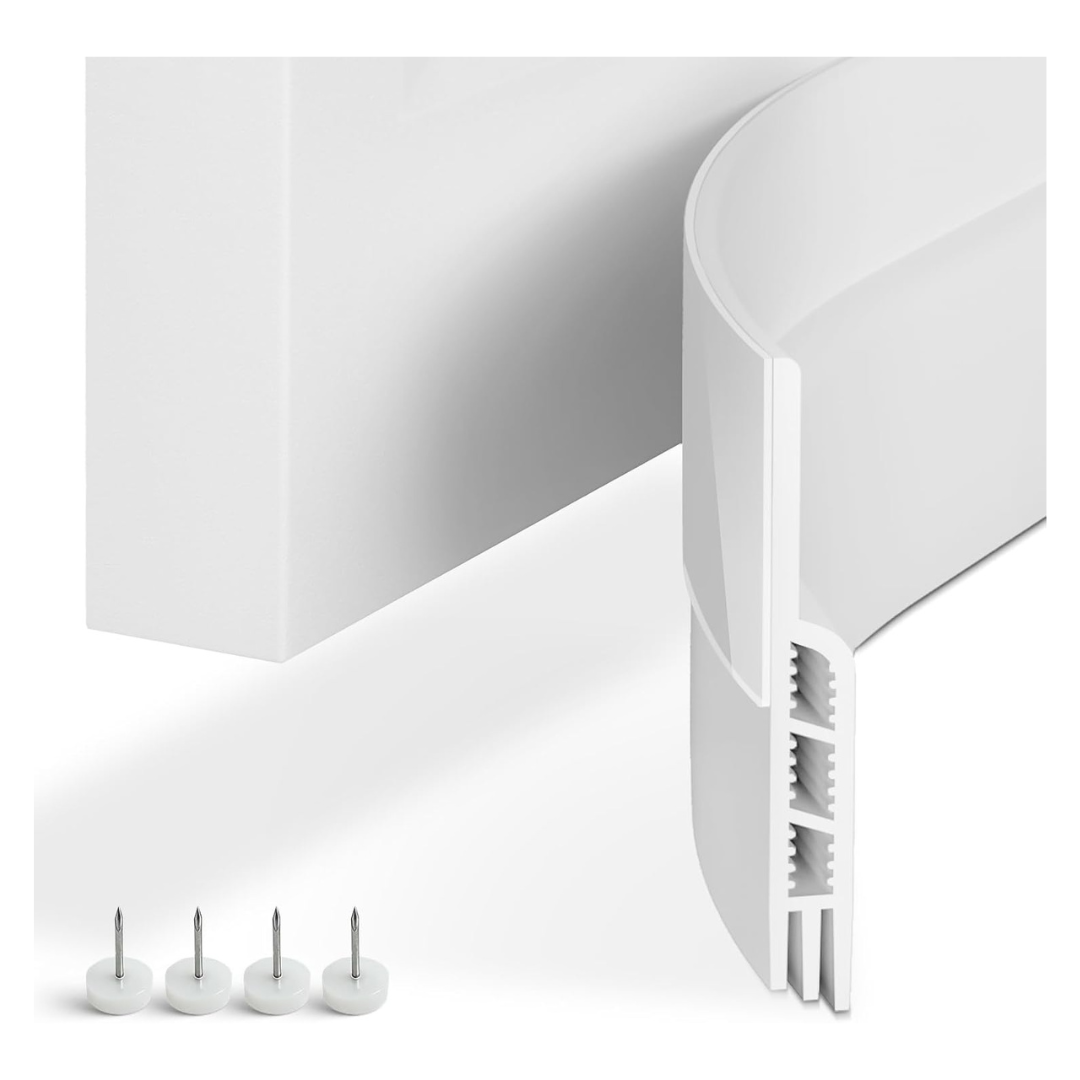 Strong Adhesive Door Draft Stopper (2"W x 41"L)