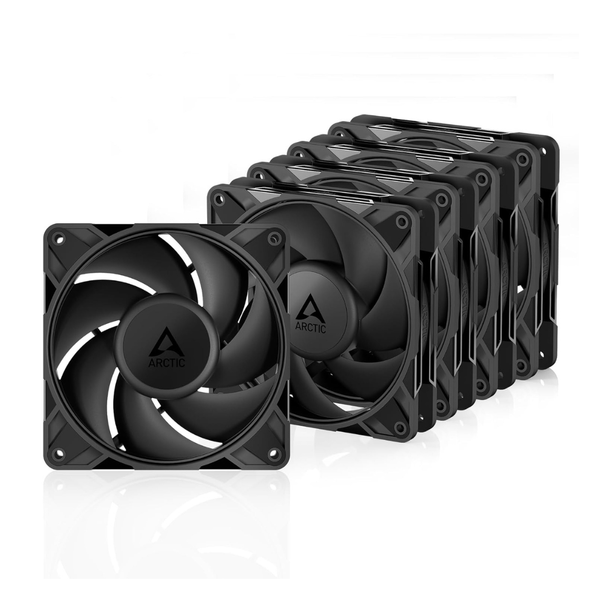 5-Pack P12 Pro PST 120mm 4-Pin PWM FDB Computer Case Fans