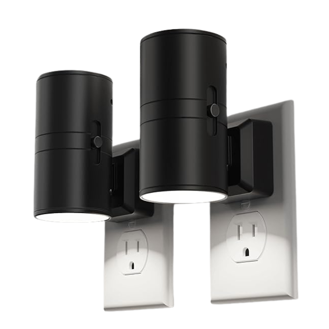 2-Pack 5000K Daylight Plug-in Modern LED Night Light