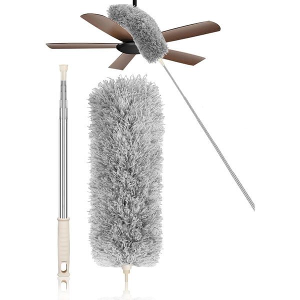 Microfiber Dusters for Cleaning with Extension Pole