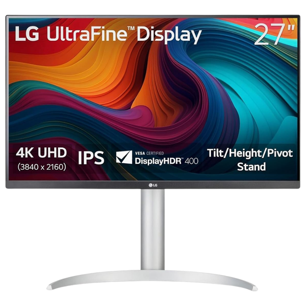 LG 27UP650K-W.AUS 27" 4K UHD 5ms HDR IPS Monitor