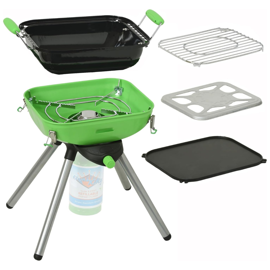 Flame King BBQ Multi-Functional Grill