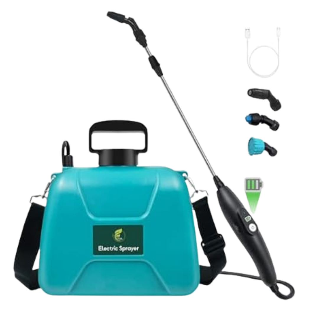 Giftsfaloy 2 Gallon Battery Powered Garden Electric Sprayer