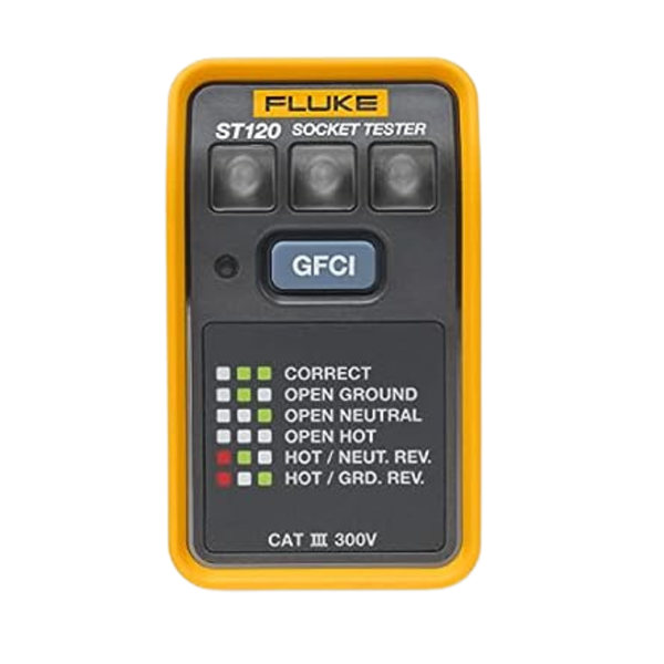 Fluke ST120 GFCI Socket Tester Without Beeper