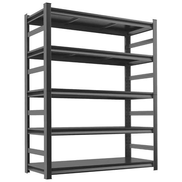 5-Tier Metal Adjustable Storage Rack 3000-Lb Capacity