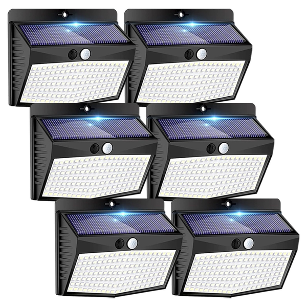 6 Pack Motion Sensor Solar Lights