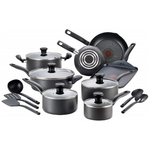18-Piece T-Fal Initiatives Nonstick Pots And Pans Cookware Set