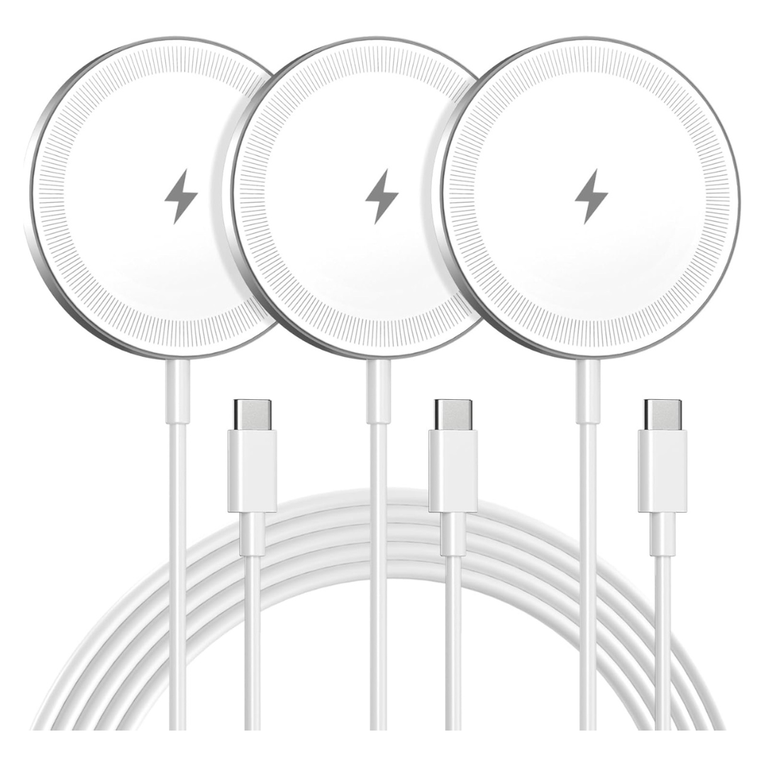3-Pack HANDY-GAD 15W Magnetic Wireless Charging Pads