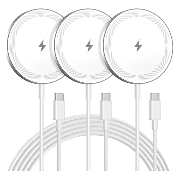 3-Pack HANDY-GAD 15W Magnetic Wireless Charging Pads