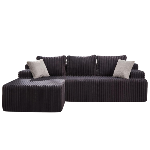 3 Seat Modular Memory Foam Sectional Sofa