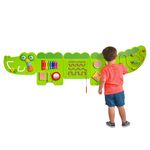 Spark & Wow Crocodile Busy Board Activity Wall Panels With 9 Activities
