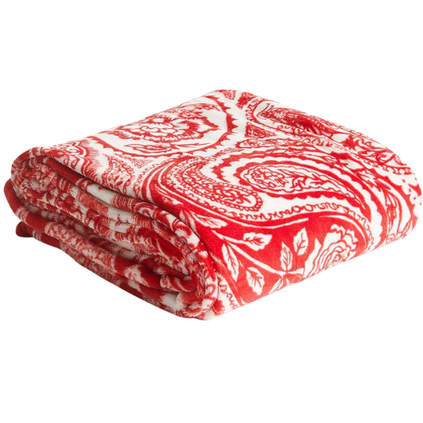 80" x 50" Vera Bradley Fleece Plush Throw Blanket