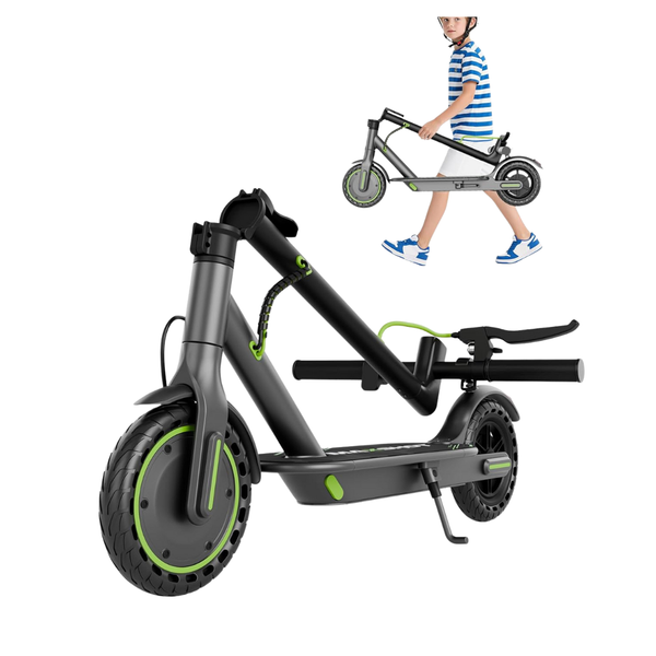 Maxshot Electric Folding Commuting Scooter With Dual Suspension