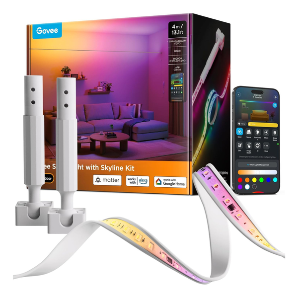 Govee 13.1ft Smart LED Strip Lights Work With Alexa