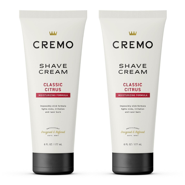 2-Pack 6-Oz Cremo Barber Grade Original Shave Cream