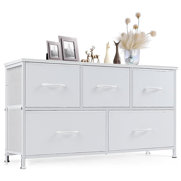 Fabric Storage Tower Organizer w/ 5-Drawers