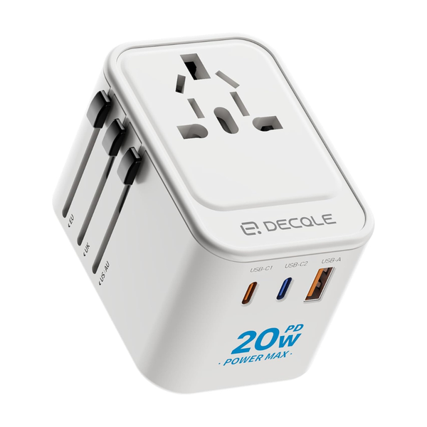 Universal All-in-One Portable Travel Plug Adapter