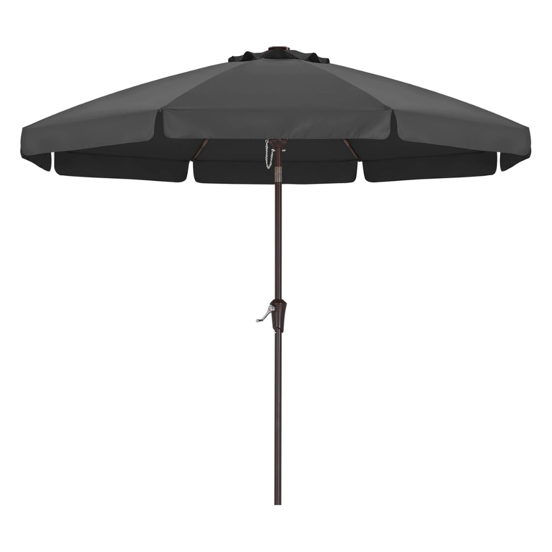 10Ft Outdoor Table Umbrella with Tilt and Crank