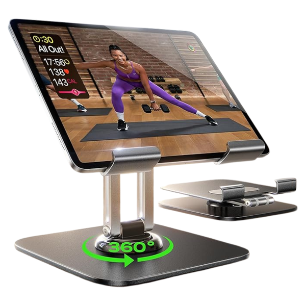 LISEN Portable Adjustable Monitor Tablet Desk Stand Holder