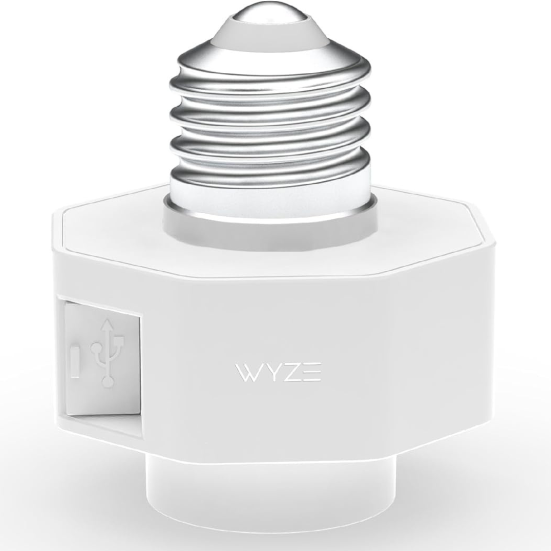 Wyze Lamp Socket Power Adapter for Wyze Cam v3/v4