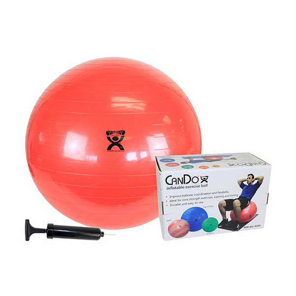 CanDo 75 cm Professional Exercise Ball Set