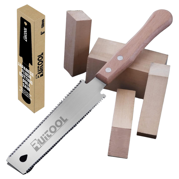 6" Double Edge Sided Japanese Hand Saw With Handle