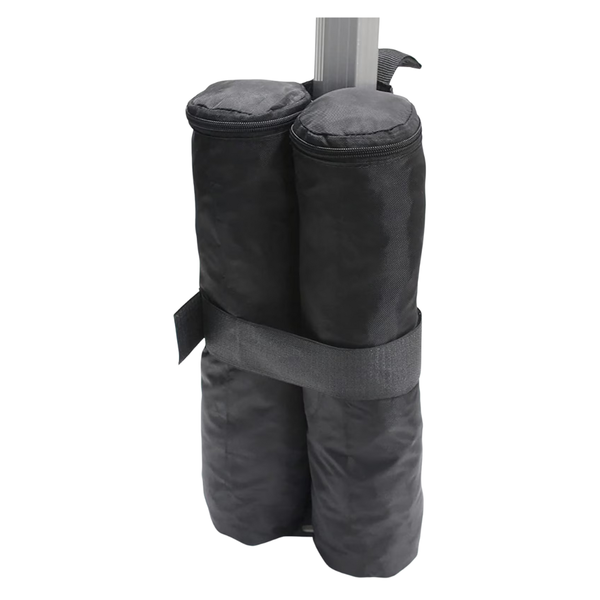 4-Pack King Canopy Black Weight Bags