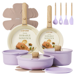 CAROTE 19-Piece Nonstick Cookware Set