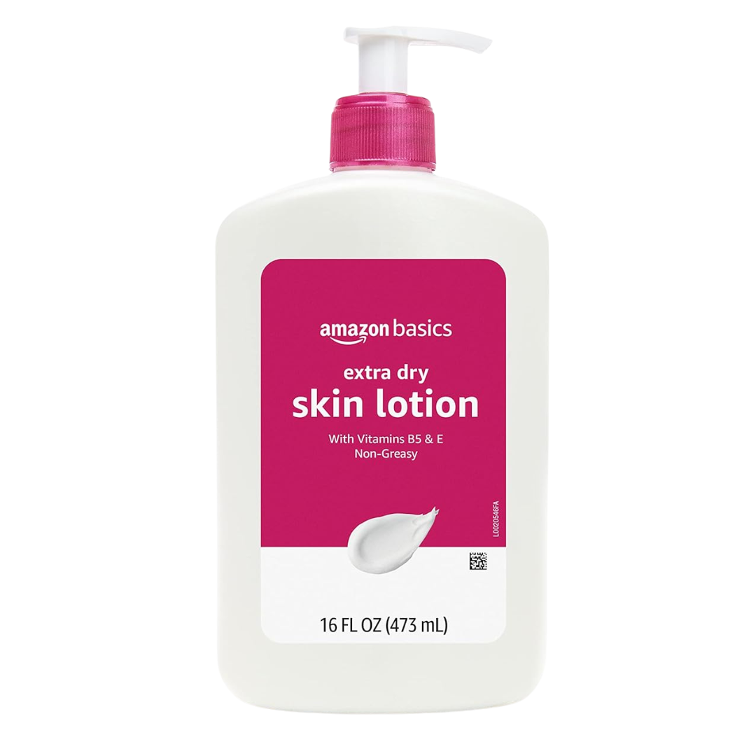 Amazon Basics Extra-Dry Skin Lotion With Vitamins B5 & E (16 fl oz)