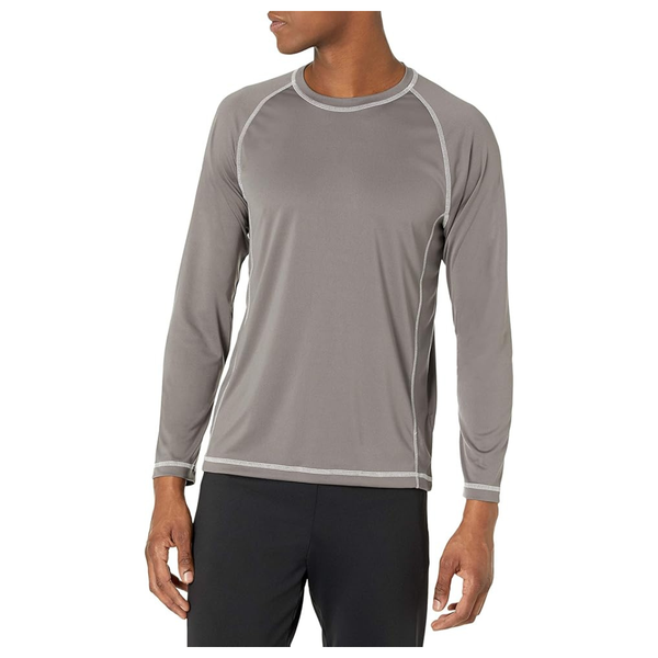 Amazon Essentials Men's Long-Sleeve Quick-Dry Swim Tee