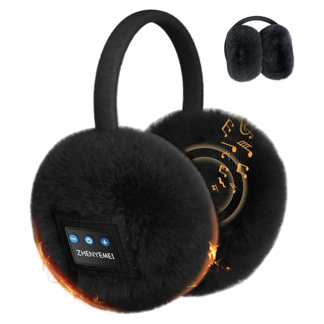 Bluetooth Ear Muffs With HD Speakers And Microphone