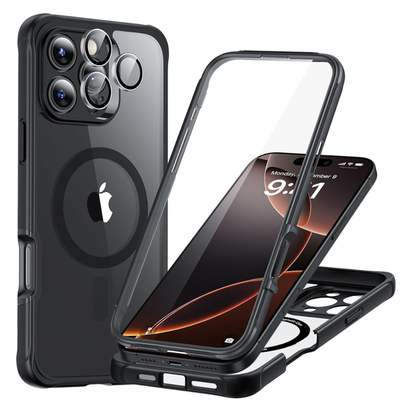 iPhone 16 Pro Max Full-Body Military-Grade Drop Proof Case