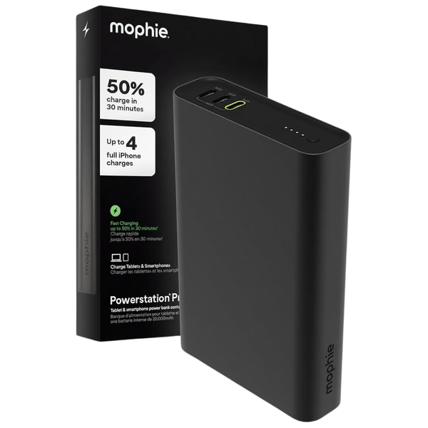 20,000mAh Mophie USB-C PD 45W Fast Charging Portable Power Banks W/ 3-Port