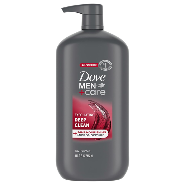 30-Oz DOVE MEN + CARE Body And Face Wash For Men (Various)