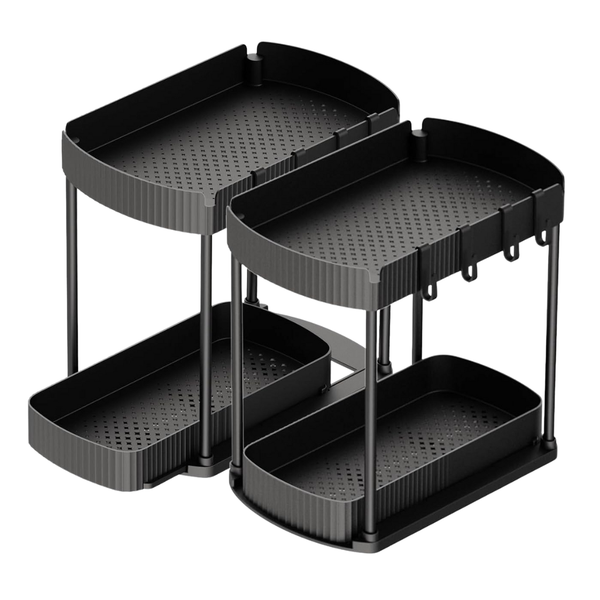 2-Pack Multi-Purpose Pull-Out Storage Organizers (12.8")