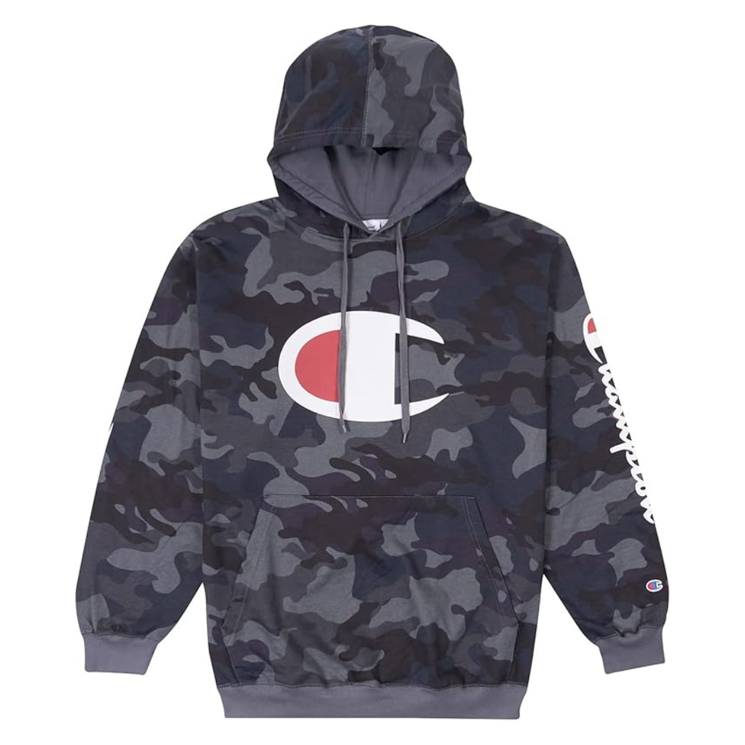 Champion Men's Big & Tall Oversized Pullover Fleece Hoodie
