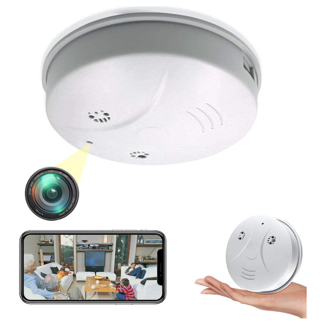 Braosusner Hidden Camera Smoke Detector